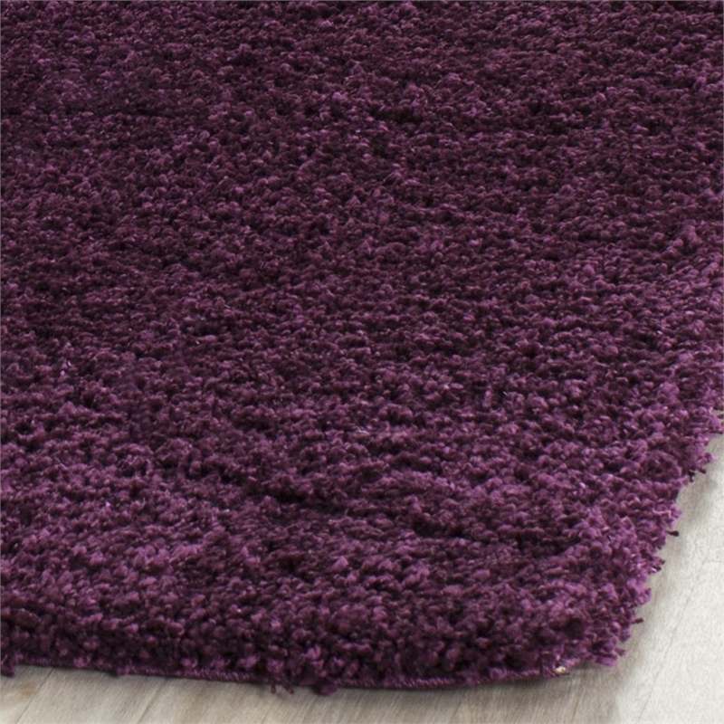 Safavieh California Shag Purple Shag Rug - Runner 2'3