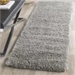Safavieh California Shag Silver Shag Rug - Runner 2'3