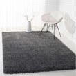 Safavieh California Shag Dark Grey Shag Rug - Square 4'