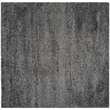 Safavieh California Shag Dark Grey Shag Rug - Square 4'