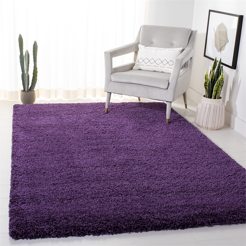 Safavieh Milan Shag Purple Shag Rug - 8'6