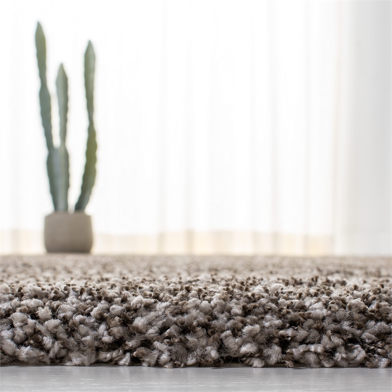 Safavieh Milan Shag Grey Shag Rug - 8' x 10'
