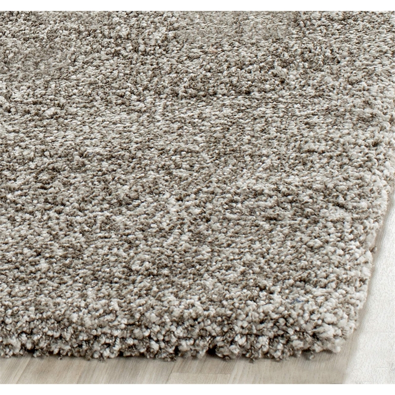 Safavieh Milan Shag Grey Shag Rug - Runner 2' x 4'