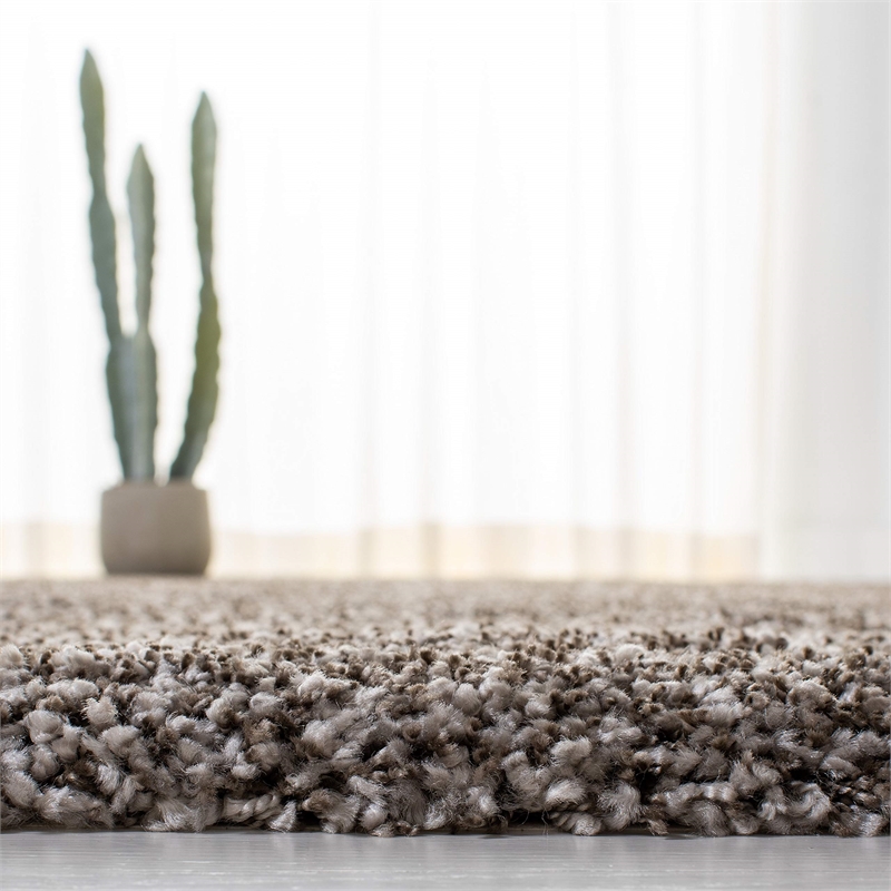 Safavieh Milan Shag Grey Shag Rug - Runner 2' x 4'