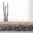 Safavieh Milan Shag Grey Shag Rug - Runner 2' x 4'