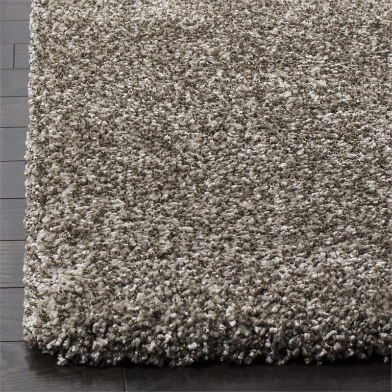 Safavieh Milan Shag Grey Shag Rug - Runner 2' x 8'