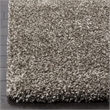Safavieh Milan Shag Grey Shag Rug - Runner 2' x 8'