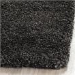 Safavieh Milan Shag Dark Grey Shag Rug - Runner 2' x 4'