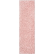 Safavieh Arctic Shag Pink Shag Rug - Runner 2'3