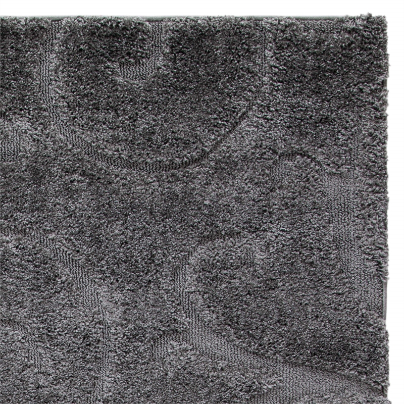 Safavieh Florida Shag Grey Shag Rug - Square 4'