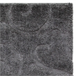 Safavieh Florida Shag Grey Shag Rug - Square 4'