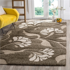 Safavieh Florida Shag Smoke Shag Rug - 3'3&quot x 5'3&quot