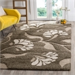 Safavieh Florida Shag Smoke Shag Rug - 3'3