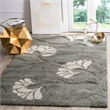 Safavieh Florida Shag Smoke Shag Rug - 3'3