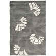 Safavieh Florida Shag Grey Shag Rug - 6' x 9'