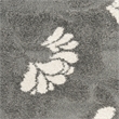 Safavieh Florida Shag Grey Shag Rug - 6' x 9'