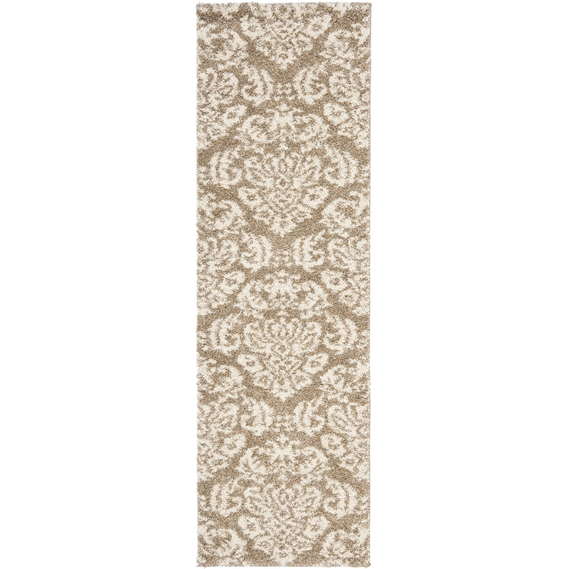 Safavieh Florida Shag Beige Shag Rug - Runner 2'3