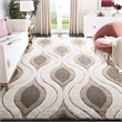 Safavieh Florida Shag Cream Shag Rug - 9'6
