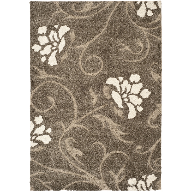 Safavieh Florida Shag Smoke Shag Rug - 3'3