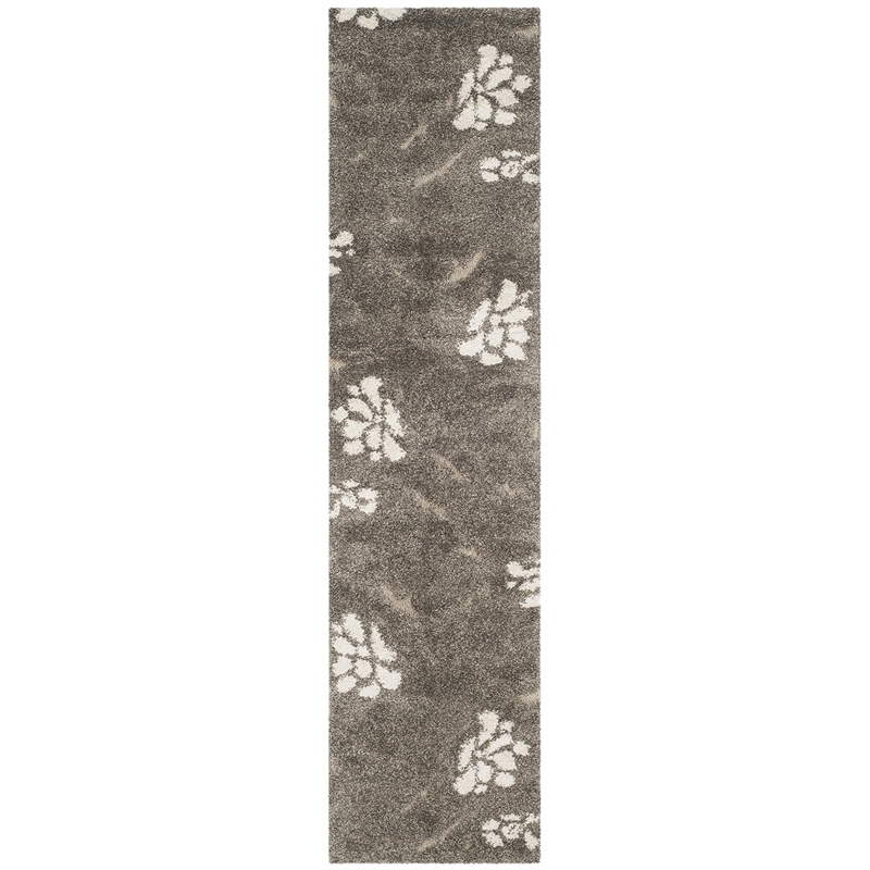 Safavieh Florida Shag Smoke Shag Rug - Runner 2'3