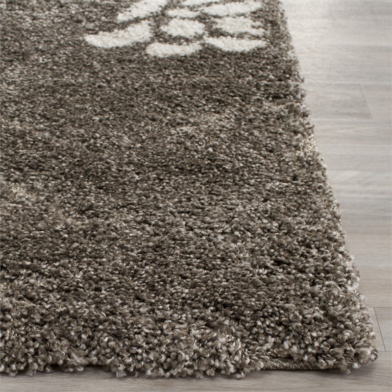 Safavieh Florida Shag Smoke Shag Rug - Runner 2'3