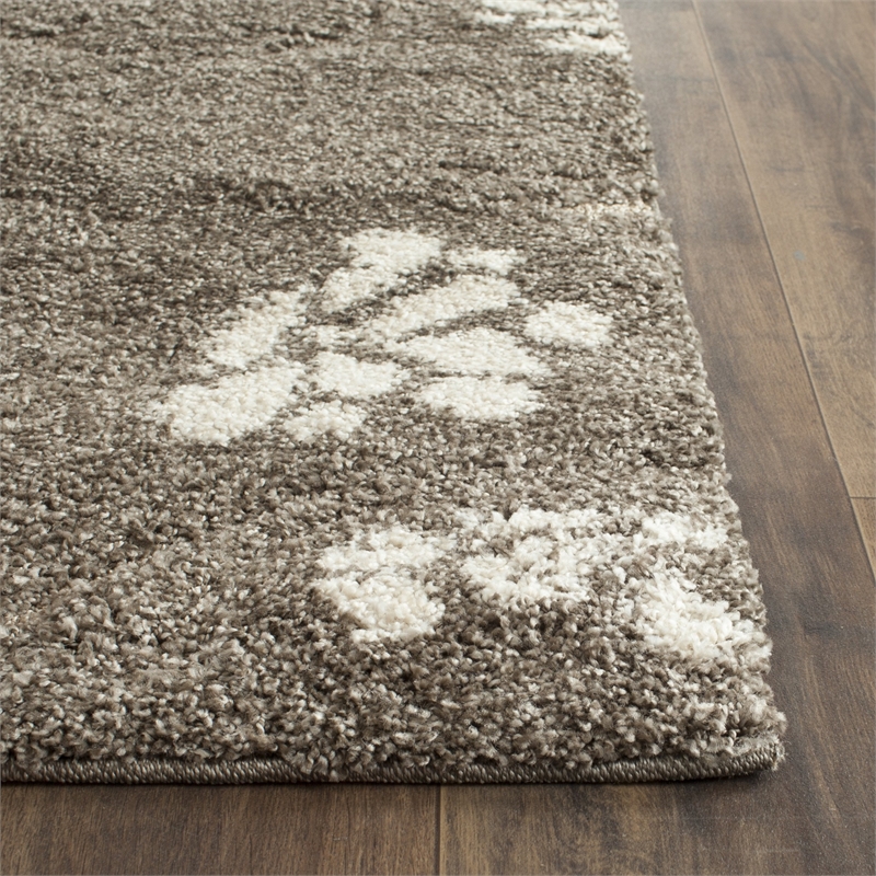 Safavieh Florida Shag Smoke Shag Rug - Runner 2'3