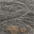 Safavieh Florida Shag Grey Shag Rug - 3'3