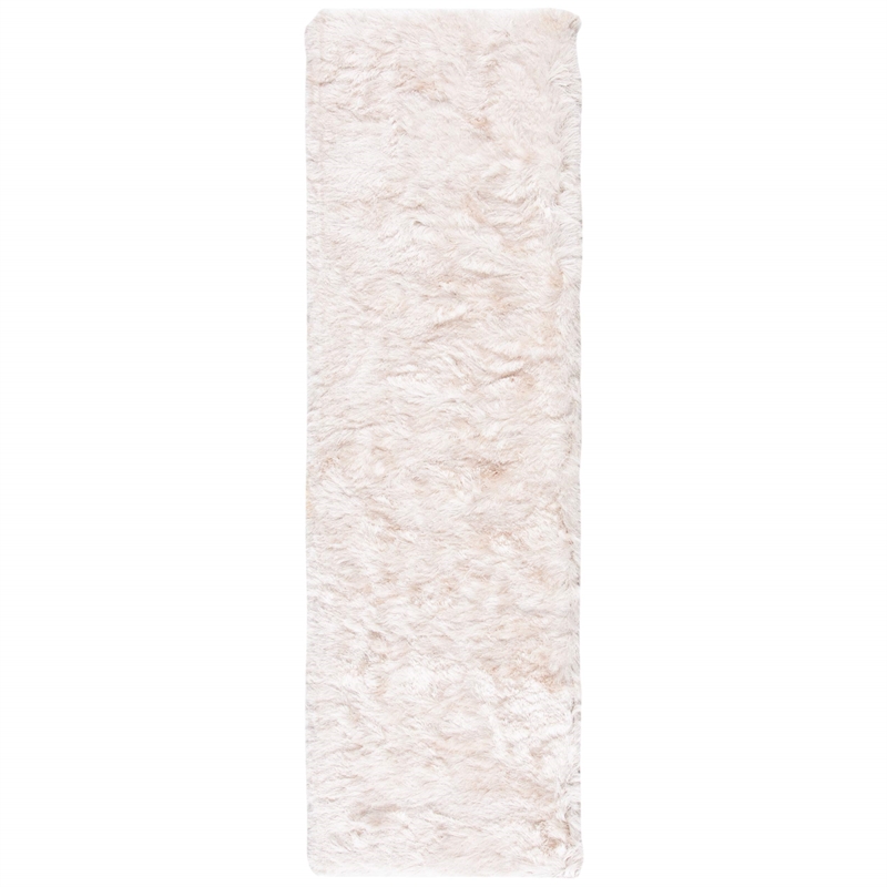 Safavieh Paris Shag Ivory Shag Rug - Runner 2'3