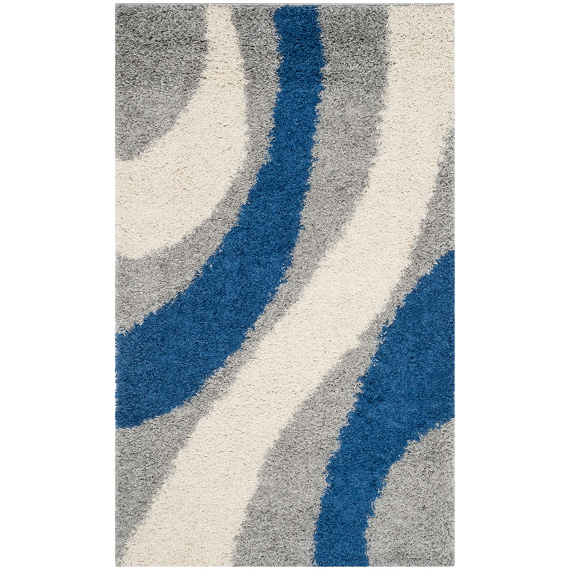 Safavieh Shag Grey Shag Rug - 5'3