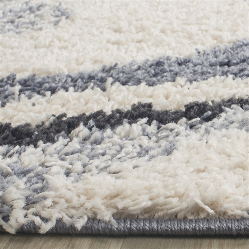 Safavieh Art Shag Ivory Shag Rug - 4' x 6'