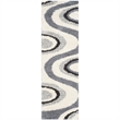 Safavieh Art Shag Ivory Shag Rug - 4' x 6'