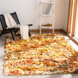 Safavieh Shag Gold Shag Rug - 8' x 10'