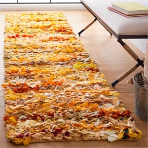 Safavieh Shag Gold Shag Rug - Runner 2'3&quot x 9'