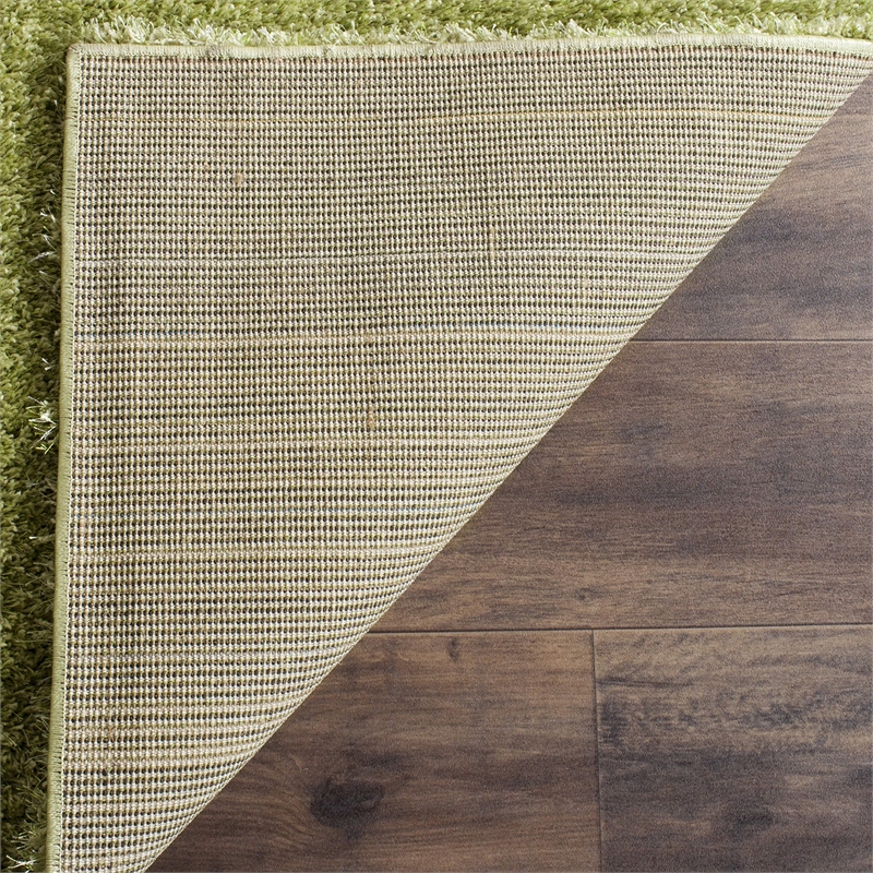 Safavieh Charlotte Shag Green Shag Rug - 5'1