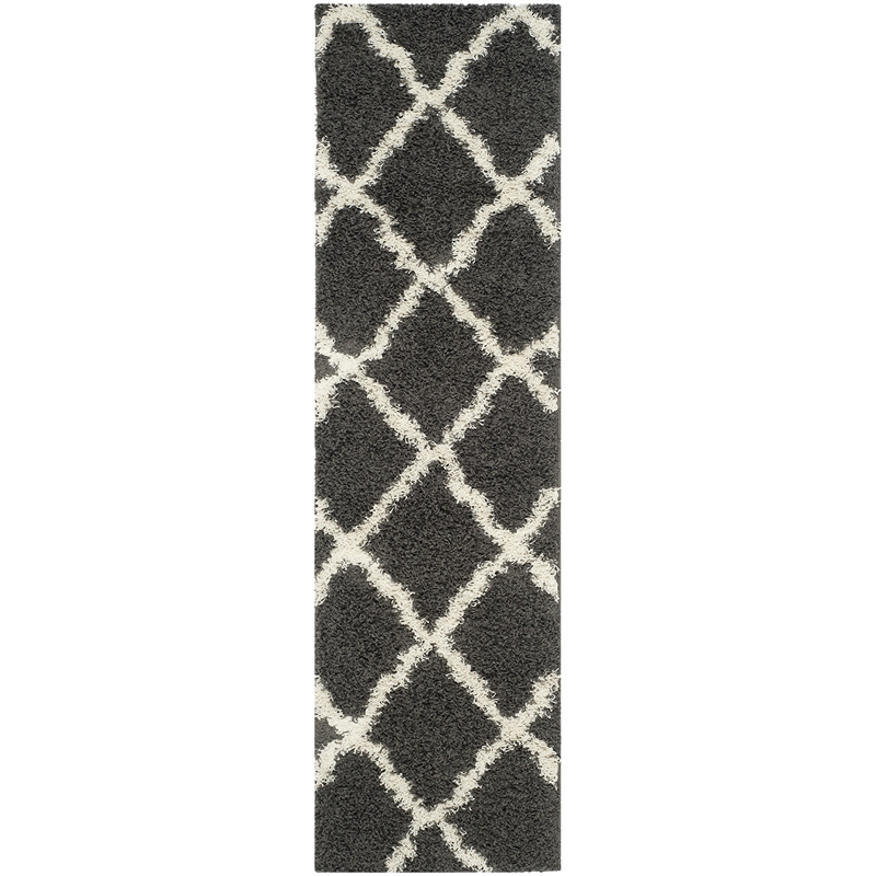 Safavieh Dallas Shag Dark Grey Shag Rug - 2'3