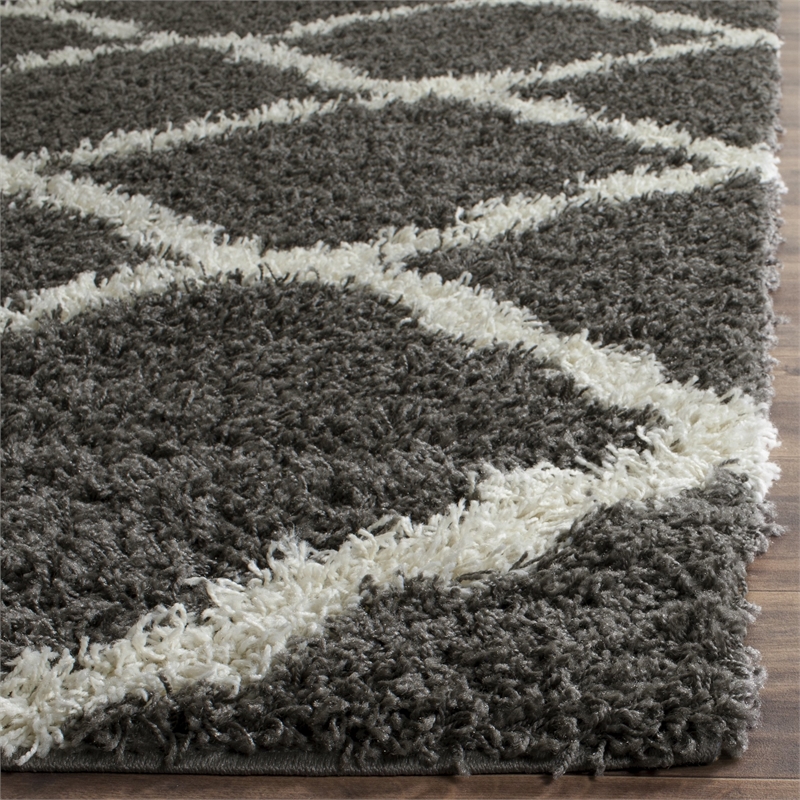 Safavieh Dallas Shag Dark Grey Shag Rug - 2'3