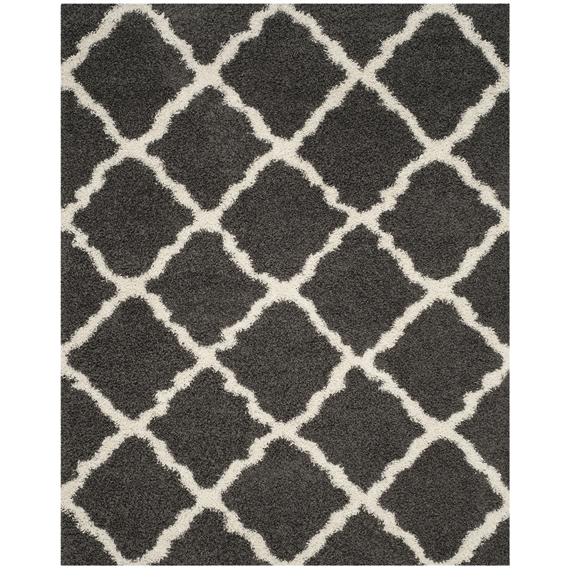 Safavieh Dallas Shag Dark Grey Shag Rug - 8'6