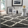 Safavieh Dallas Shag Dark Grey Shag Rug - Square 6'