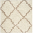 Safavieh Dallas Shag Ivory Shag Rug - Square 6'