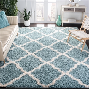 Safavieh Dallas Shag Light Blue Shag Rug - 8'6&quot x 12'