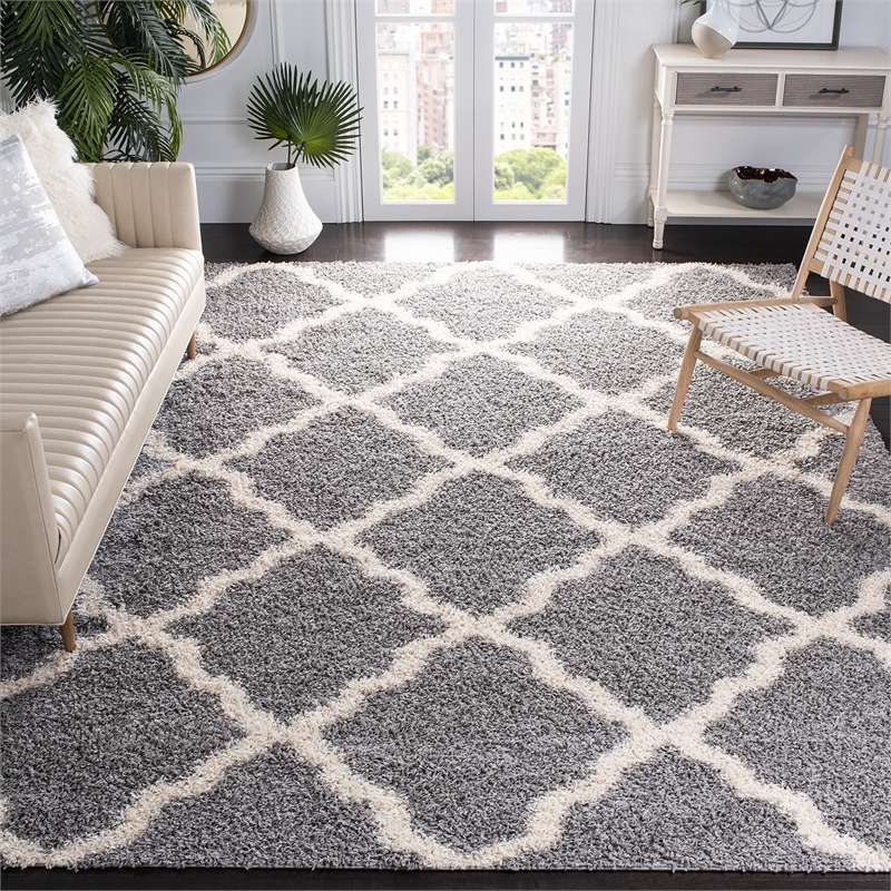 Safavieh Dallas Shag Grey Shag Rug - 8'6