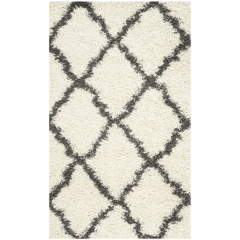 Safavieh Dallas Shag Ivory Shag Rug - 3' x 5'