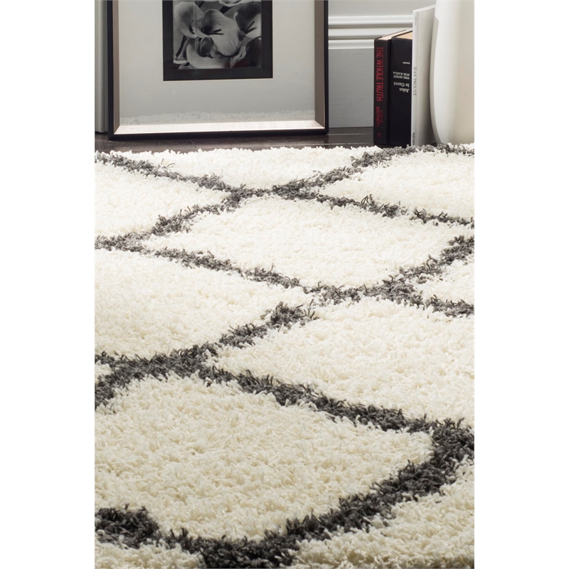 Safavieh Dallas Shag Ivory Shag Rug - 5'1