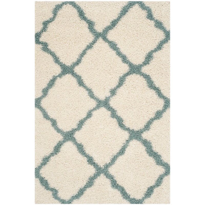 Safavieh Dallas Shag Ivory Shag Rug - 4' x 6'