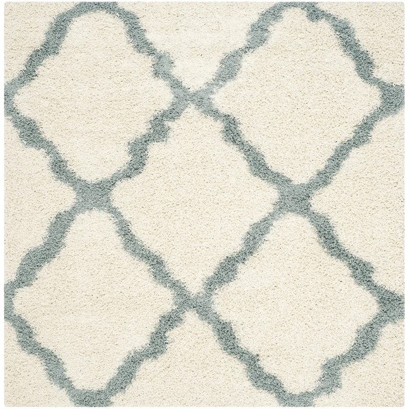 Safavieh Dallas Shag Ivory Shag Rug - Square 6'