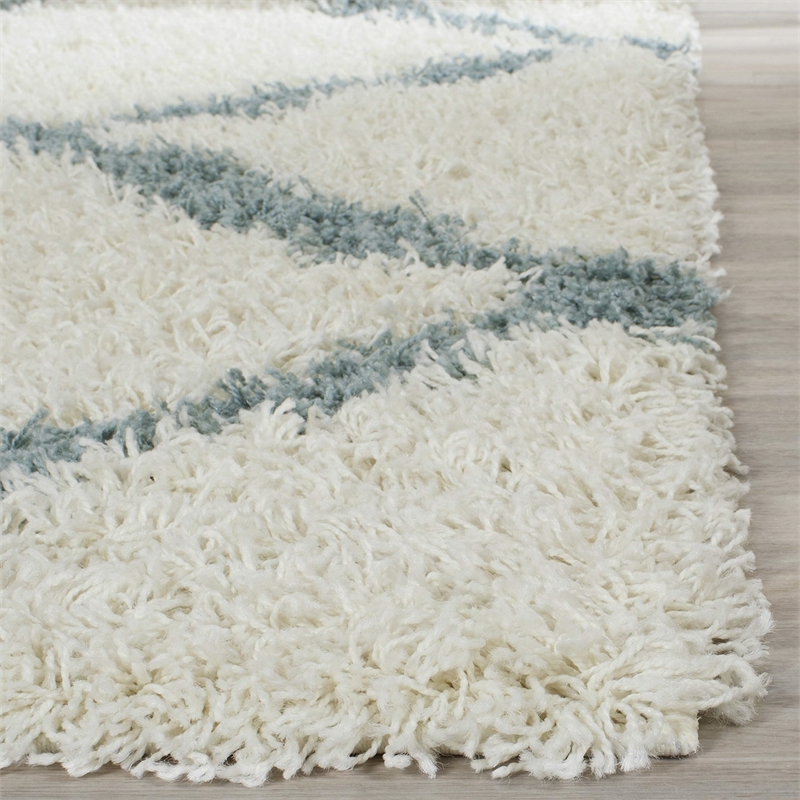 Safavieh Dallas Shag Ivory Shag Rug - Square 6'