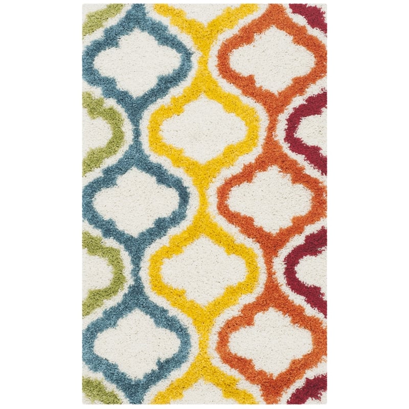 Safavieh Shag Ivory Shag Rug - 3' x 5'