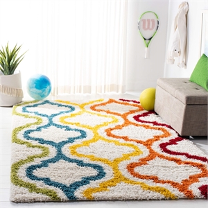 Safavieh Shag Ivory Shag Rug - 4' x 6'