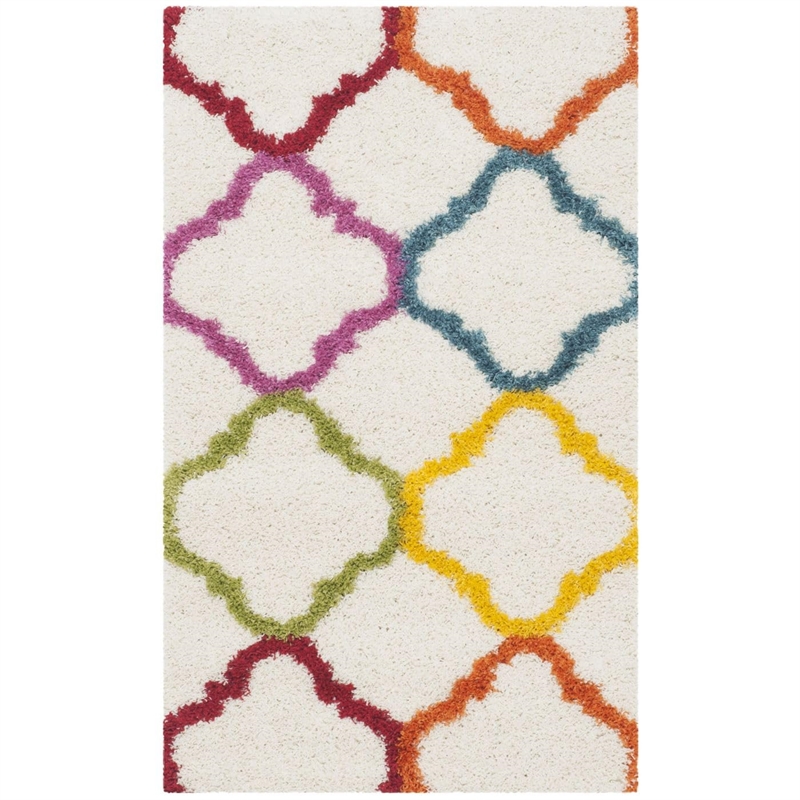 Safavieh Shag Ivory Shag Rug - 3' x 5'