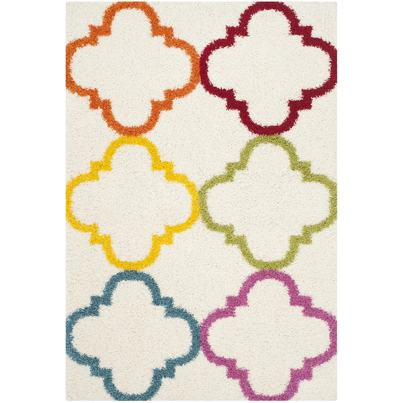 Safavieh Shag Ivory Shag Rug - 4' x 6'